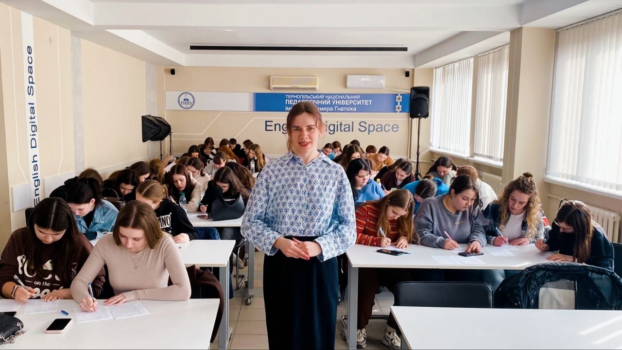 Ведуча тренінгу Катерина Буряк